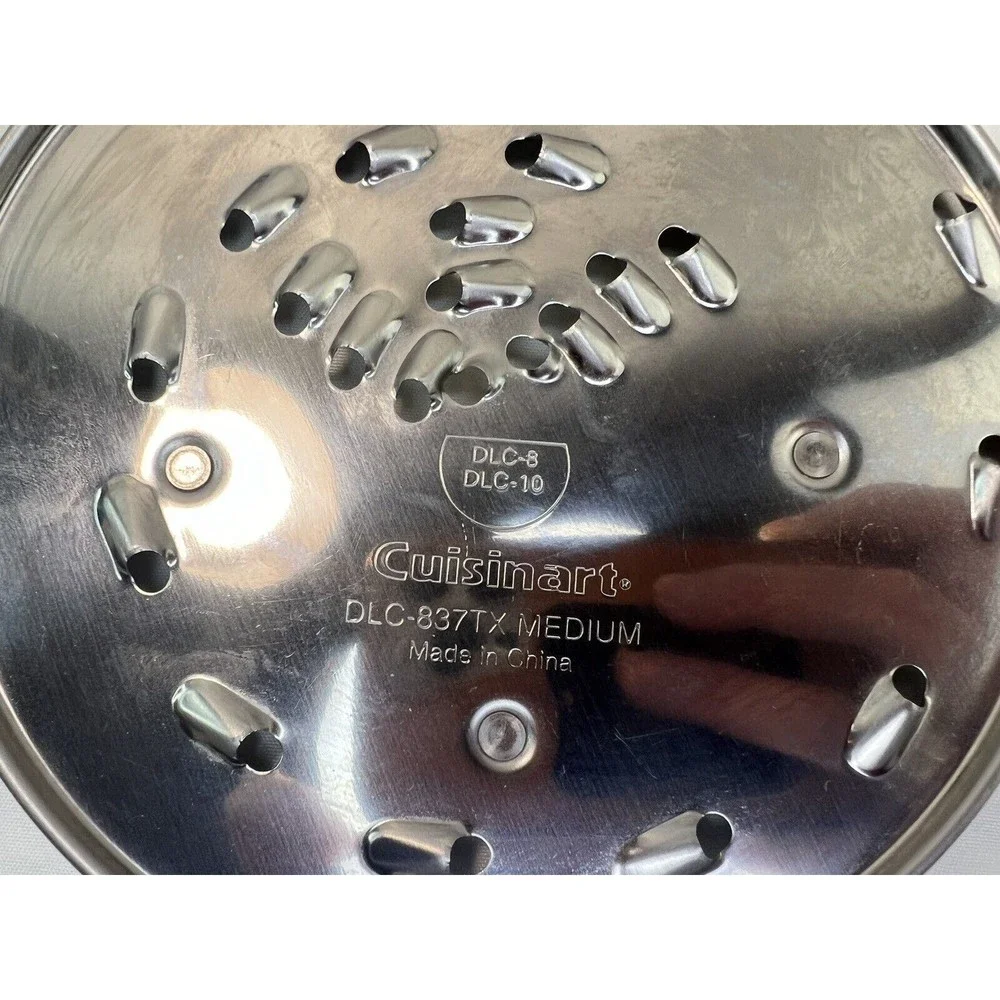 Cuisinart Food Processor Disc Blade for DLC-8 10 DLC Replacement‎ 837TX & 844TX